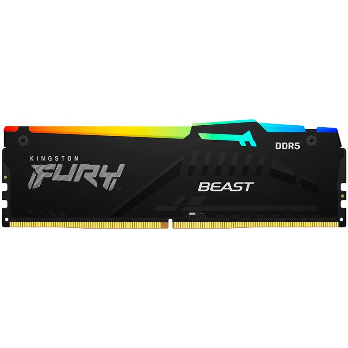 Памет Kingston FURY Beast 32GB 6000MT/s DDR5 CL30 DIMM (Kit of 2)RGB