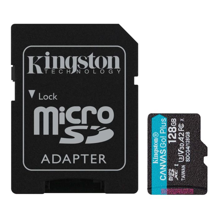Флаш карта памет 128GB Kingston Canvas Go Plus Gen4 microSDXC