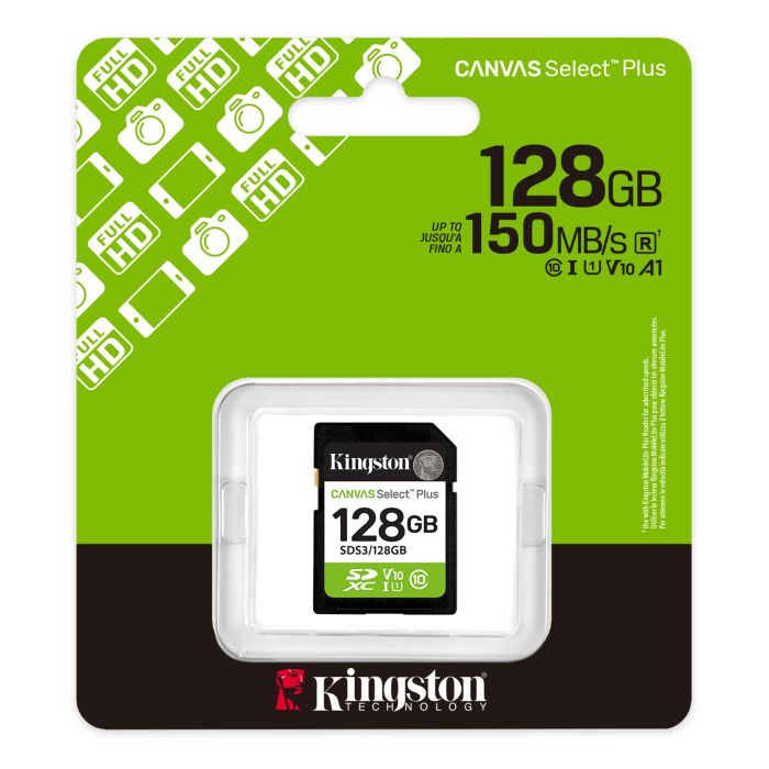 Флаш карта 128GB Kingston Canvas Select Plus SD