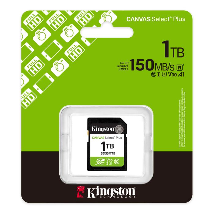 Флаш карта памет Kingston Canvas Select Plus SD 1TB