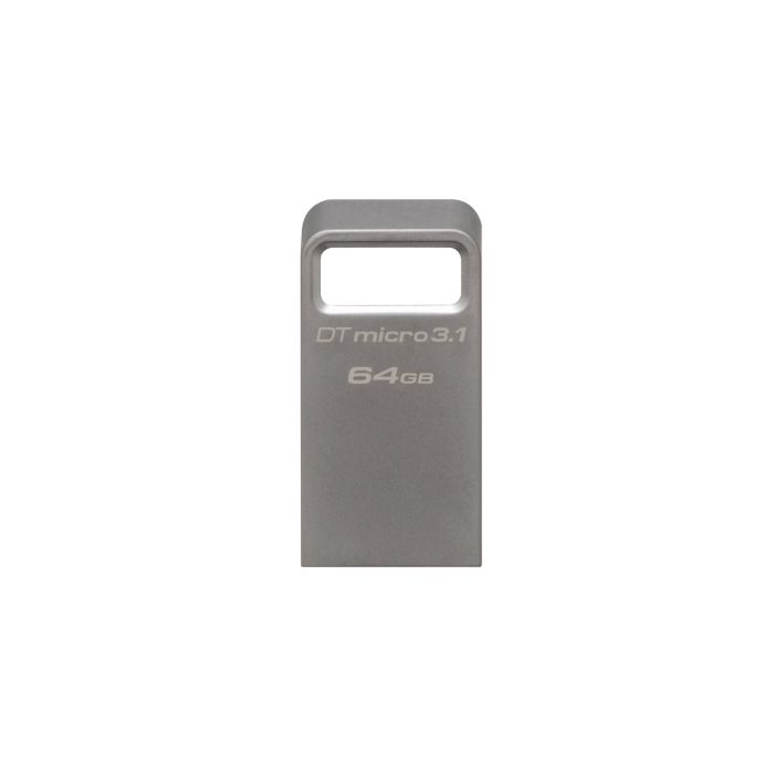 Флаш памет USB 64GB KINGSTON DataTraveler Micro Сив