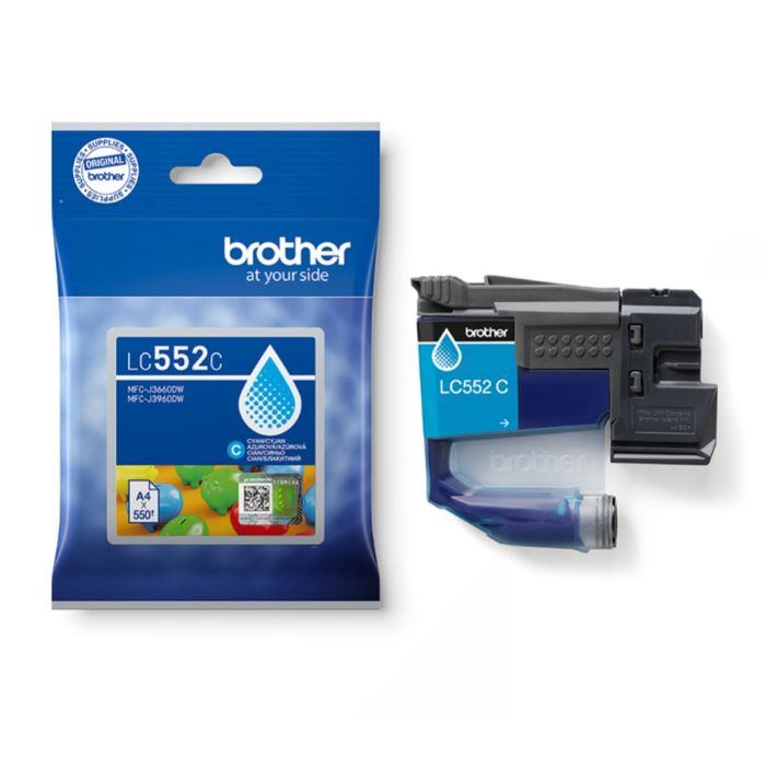 Консуматив Brother LC-552 Cyan Ink Cartridge
