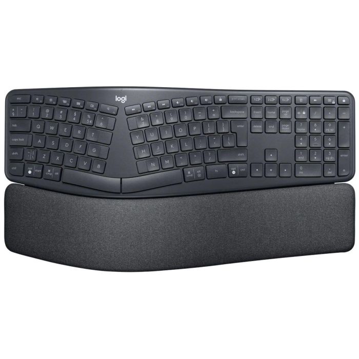 Безжична клавиатура Logitech ERGO K860 eргономична Сива