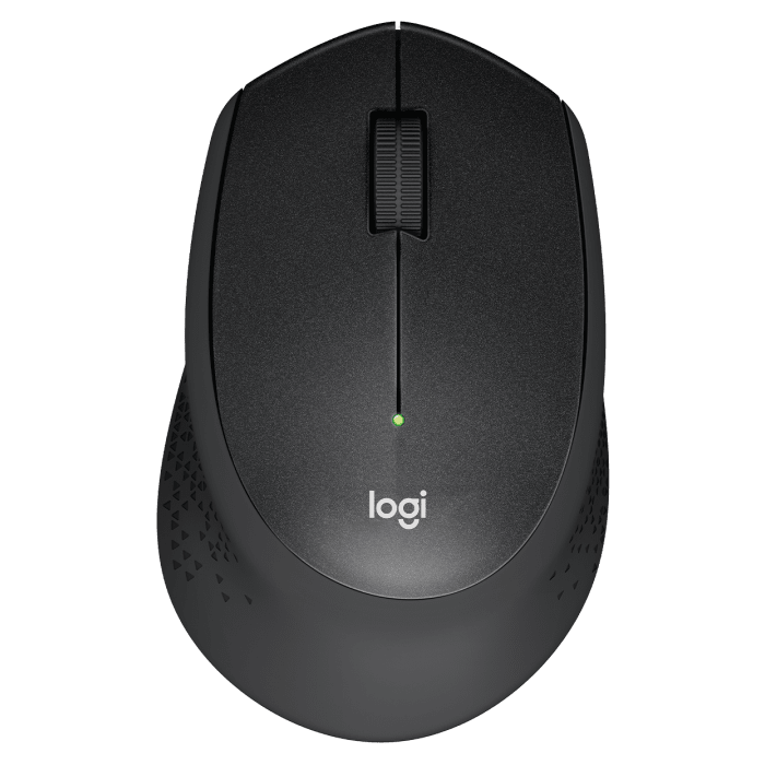 Безжична оптична мишка LOGITECH M330 Silent Plus черна