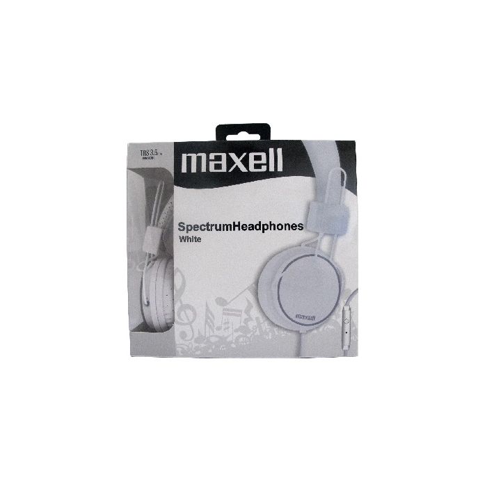 Слушалки с микрофон MAXELL HP SPECTRUM /хендсфри/ white