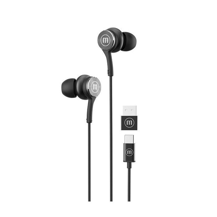 Слушалки с микрофон MAXELL XC1 USB-C Черни