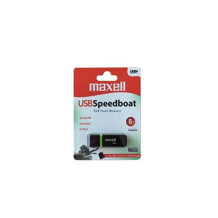 Флаш памет USB 8GB MAXELL 2.0 Черен