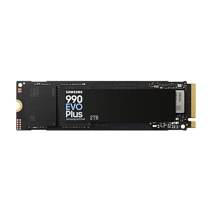 Твърд диск Samsung SSD 990 EVO Plus 2TB PCIe 4.0 NVMe 2.0 M.2 280 Read/Write up to 7150/6300 MB/s