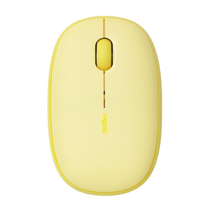 Безжична оптична мишка RAPOO M660 Multi-mode тиха жълта