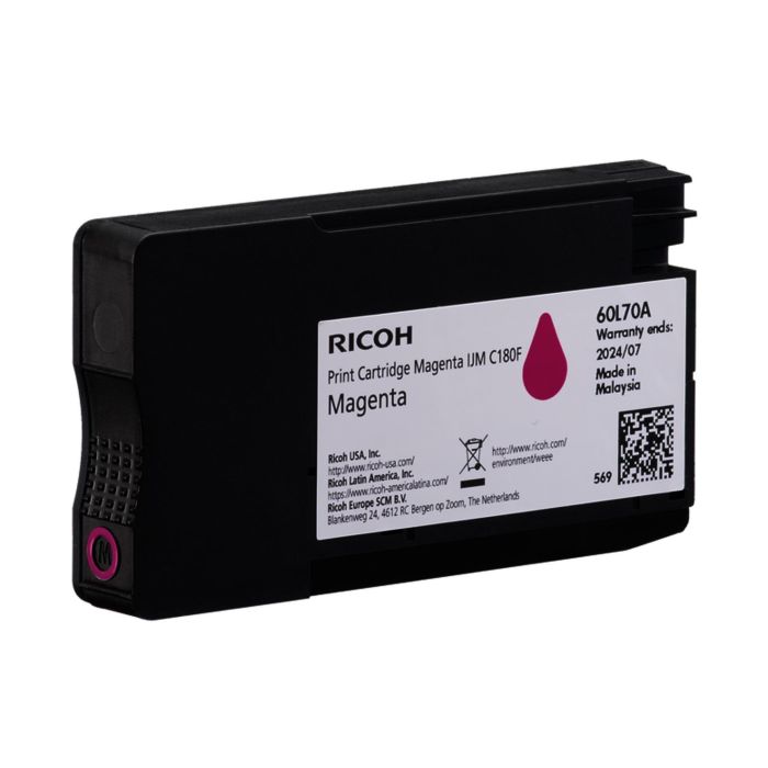 Касета с мастило RICOH IJM C180F 1600 копия Magenta