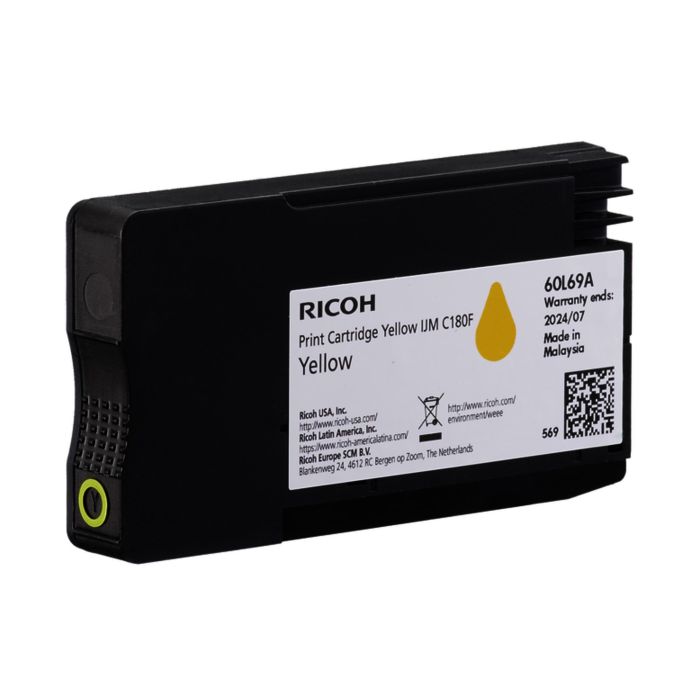 Касета с мастило RICOH IJM C180F 1600 копия Yellow