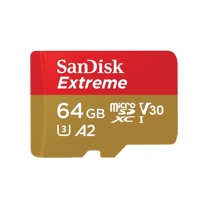 Флаш карта памет 64GB SANDISK Extreme microSDXC Class10 U3 V30 