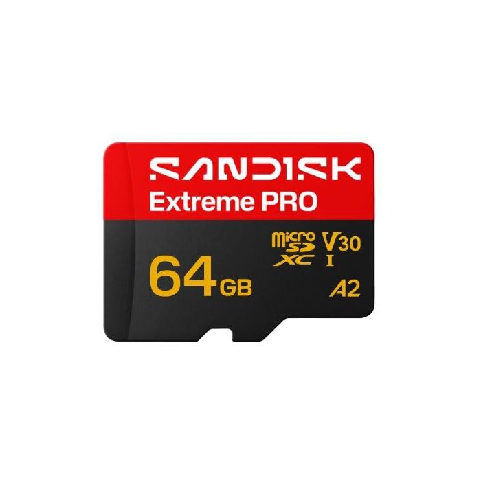 Карта памет SANDISK Extreme Pro microSDXC 64GB+2 years Rescue Pro Deluxe