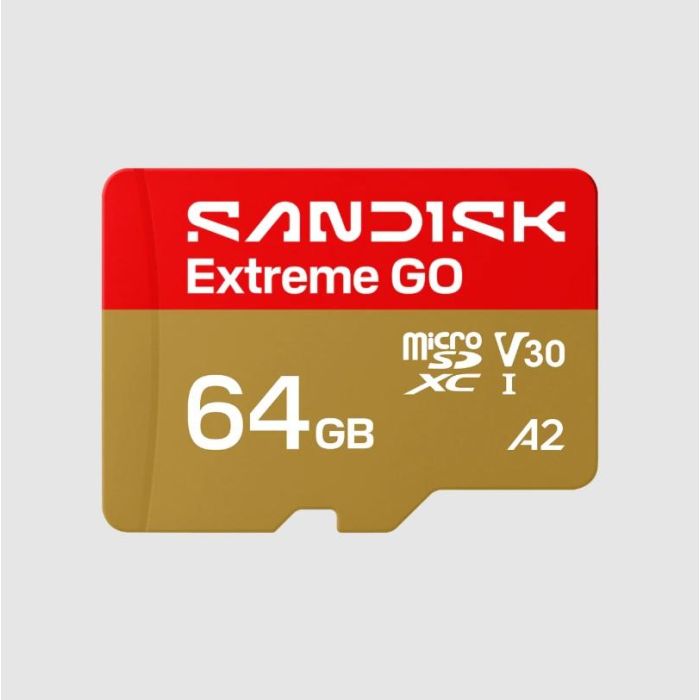 Карта памет SANDISK Extreme GO microSD™ UHS-I Card - 64GB