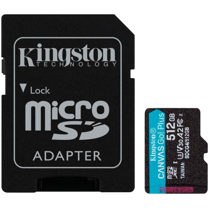 Флаш карта памет KINGSTON Canvas Go Plus 512GB microSDXC Gen4