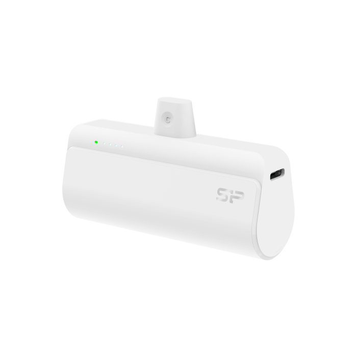 Външна батерия Silicon Power QD50 5000 mAh - Бял