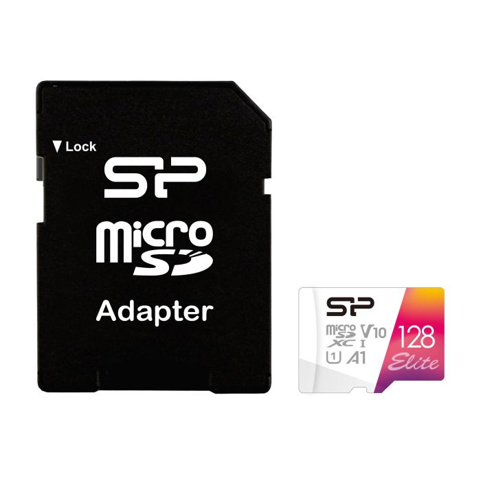 Флаш карта 128GB Silicon Power Elite Colorful microSDXC Class 10