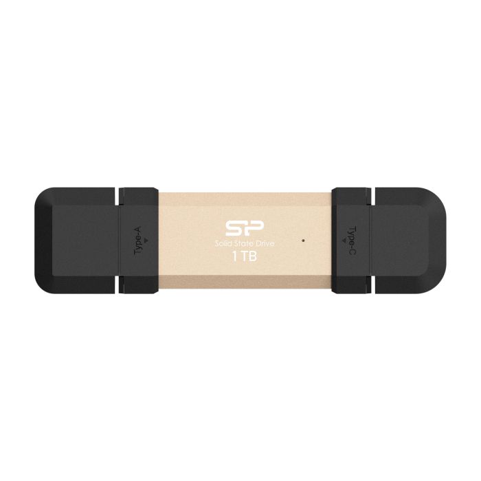 Външен SSD 1TB Silicon Power DS72 Gold