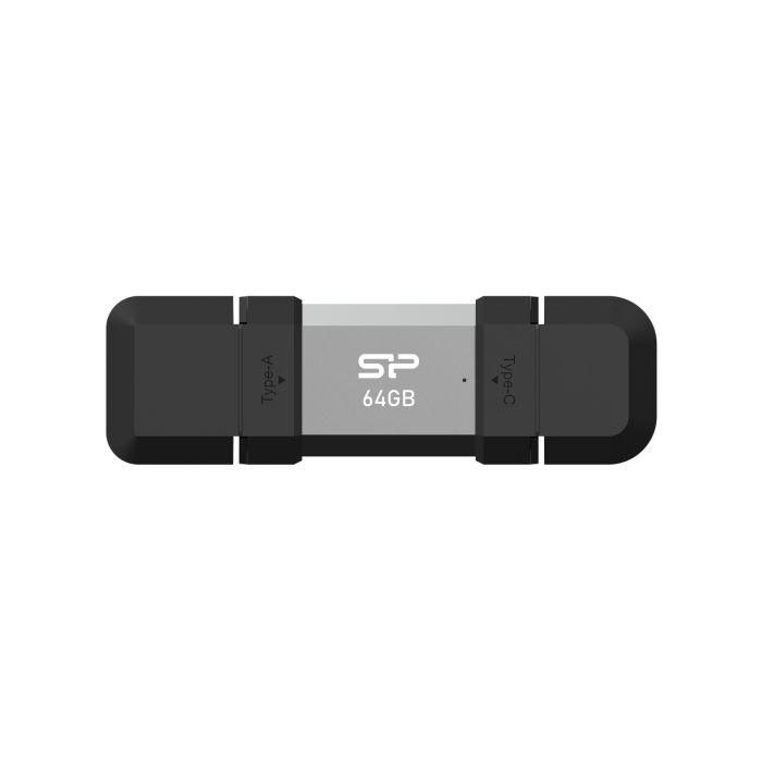 Флаш памет USB 64GB Silicon Power Mobile C51  Type-A и USB Type-C 