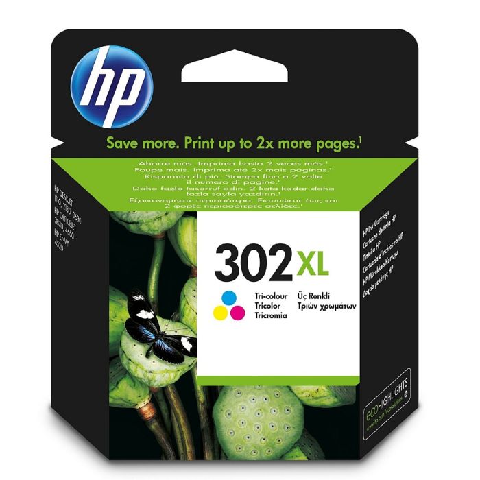 Консуматив HP F6U67AE 302XL High Yield Tri-color Original 
