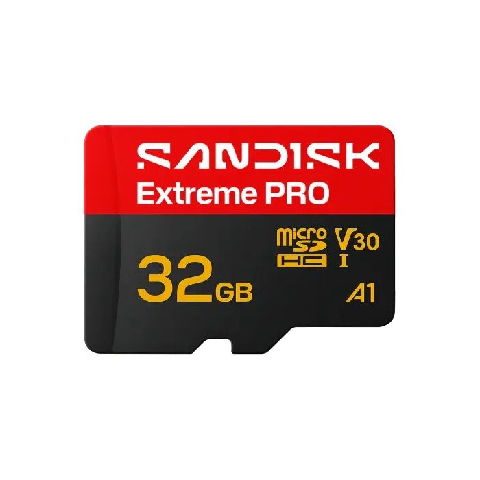 Sandisk карта Extreme PRO microSD™ UHS-I Card 32GB,Read up to 100MB/s, Write 90MB/s