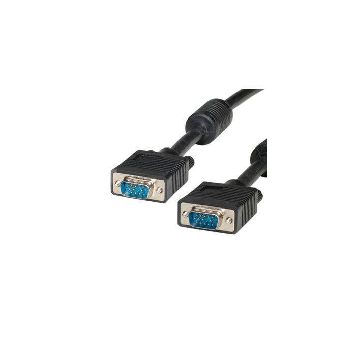 Кабел за монитор 15M/15M 15м с ферит