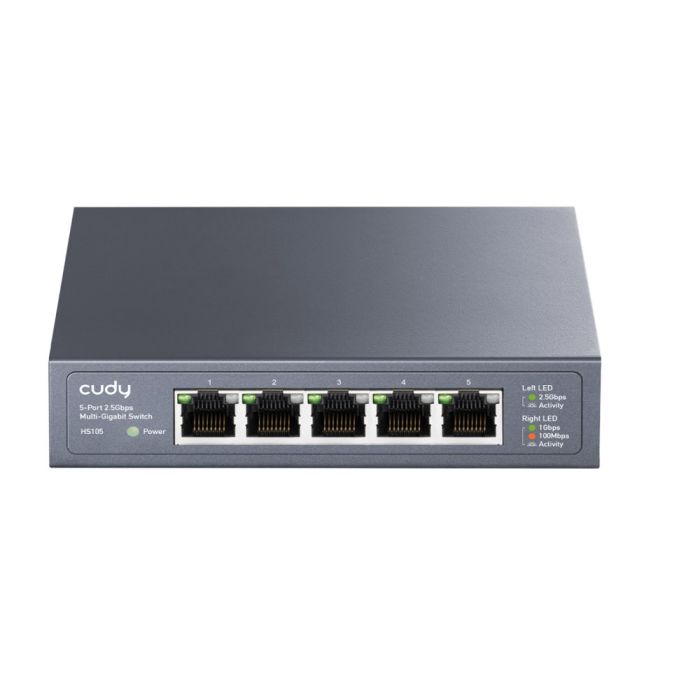 Switch 5-port Cudy HS105 5x2.5G метален