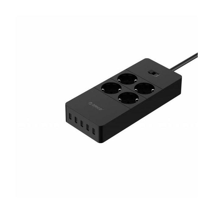 Разклонител Orico 4гн. 5xUSB черен