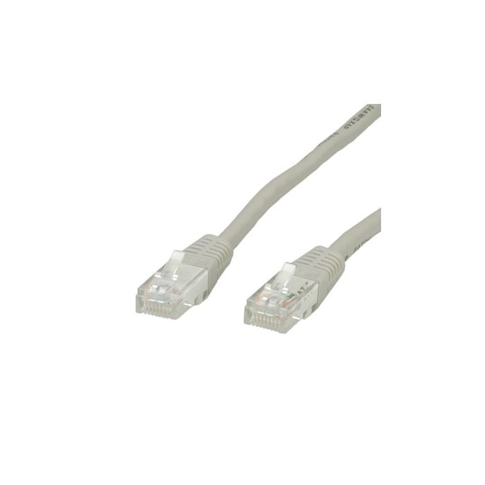 Patchcable Cat. 5e UTP 10.0m grey