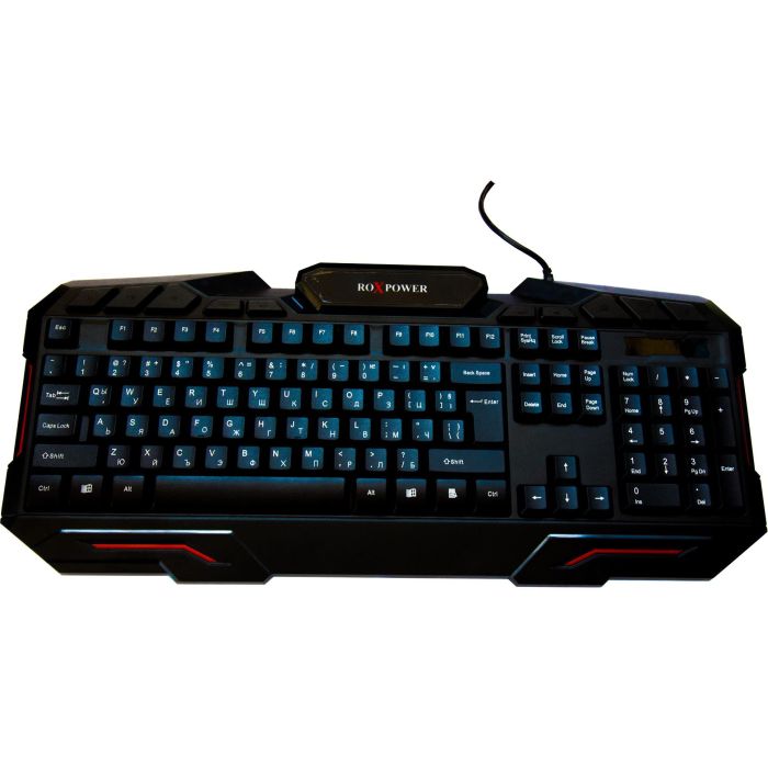 Геймърска клавиатура Roxpower G-8100 Gaming USB черна