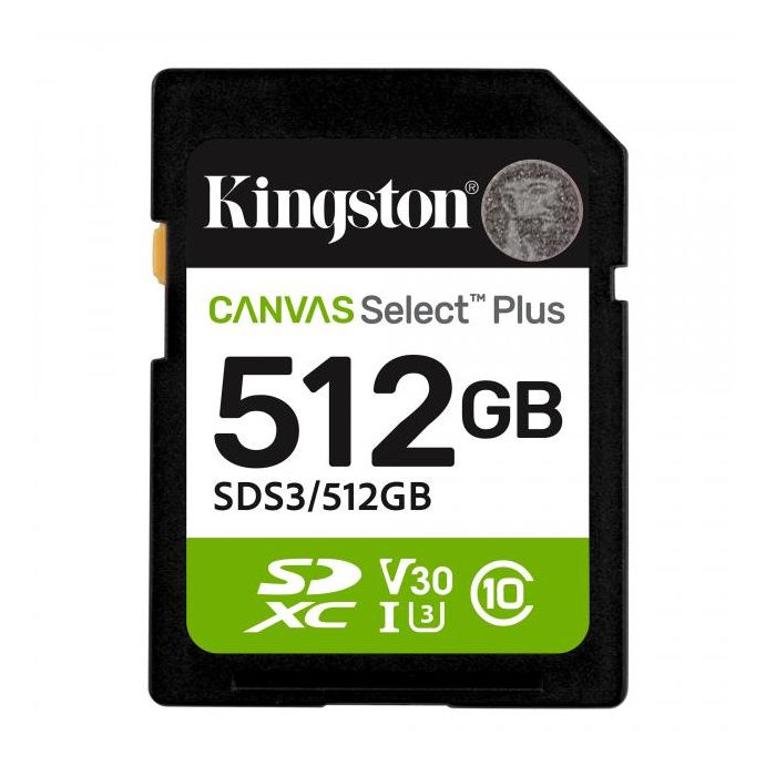 Флаш карта 512GB Kingston Canvas Select Plus SD