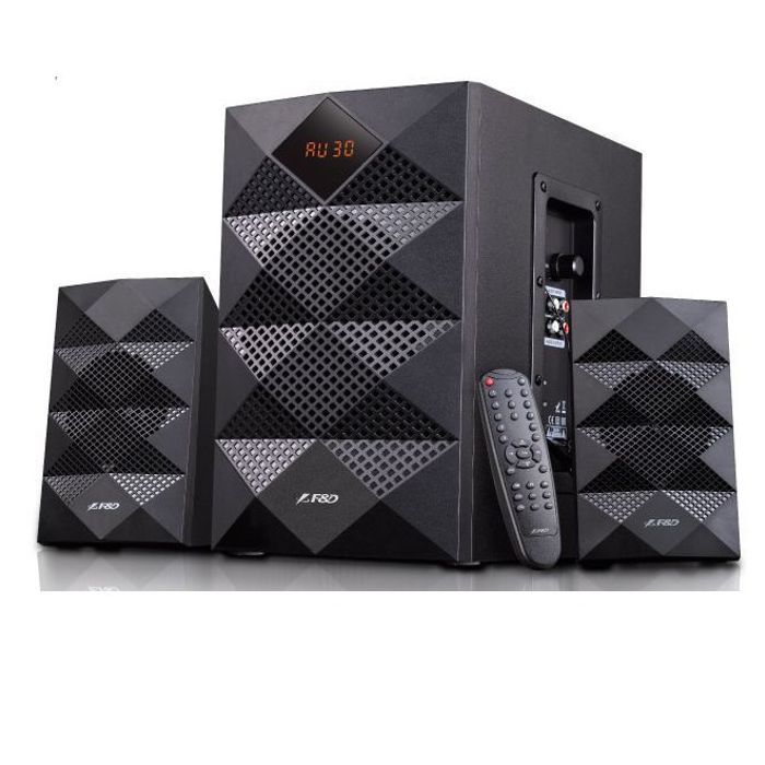 Тонколони Fenda F&D A180X 2.1 42W Bluetooth USB card reader FM digital Remote Wooden Black
