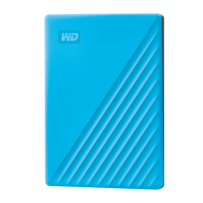 Външен хард диск 2.5“ WD 4TB USB3.0 MyPassport Skye Blue