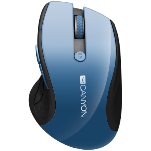 Безжична мишка Canyon CNS-CMSW01BL Blue Gray pearl glossy
