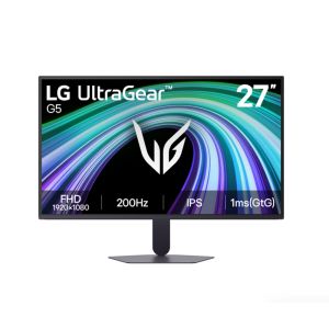 Геймърски Монитор LG 27G523B-B UltraGear G5  27"  IPS  AG  200Hz  1ms  1000:1  300cd  sRGB 95%  1080p  HDMI DP  Black
