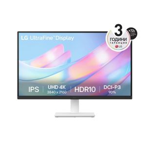 Монитор LG 27US500-W  27"  4K 3840x2160  IPS  Anti-Glare  5ms  1000:1  300cd  HDMI DP  Black/White