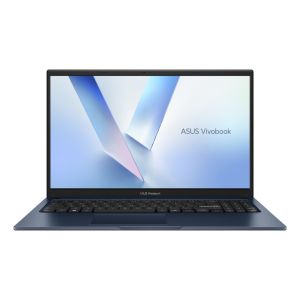 Лаптоп Asus Vivobook X1504MA-BQ204NA Intel Core 7 350 1.5 GHz(6 MB cache up to 4.8 GHz)  15.6" FHD (1920x1080) 16GB DDR5 SSD 512 GB No OS Quiet Blue US no adapter