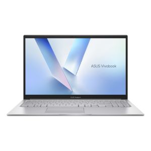 Лаптоп Asus Vivobook X1504MA-BQ475NA,Intel 3 304 1.5 GHz (6MB Cache, up to 4.3 GHz), 15.6" FHD,(1920x1080),8GB DDR5 , SSD 256GB, Chiclet Keyboard with Num-key,No OS, Cool Silver, no adapter