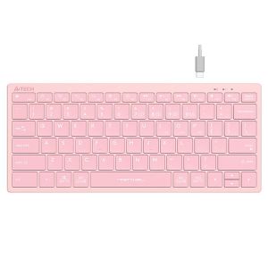 Безжична клавиатура A4TECH FBX51C FSTyler, Bluetooth, 2.4 GHz розов