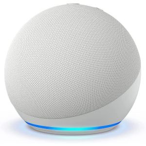 Преносима смарт тонколона Amazon Echo Dot 5  Гласов асистент Alexa  Бял