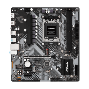 Дънна платка ASROCK B650M-H/M.2+  sAM5  2xDDR5  M.2  HDMI DP  mATX