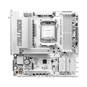 Дънна платка ASRock B850M CHALLENGER WIFI WHITE socket AM5