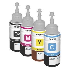 Консуматив EPSON T66424 за Epson L100/L200/L300 Cyan ink bottle 70ml, 6500 pages