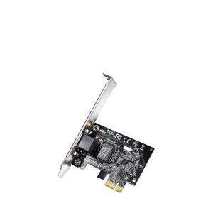 Мрежова карта Cudy PE10  PCIe  3-бандов  1 x 10/100/1000 Mbps   low profile