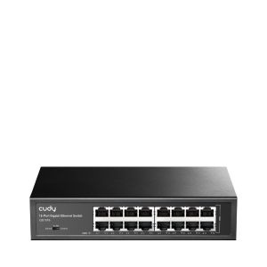 Switch Cudy GS1016 16 портов 10/100/1000 Auto-MDI/MDIX за 19" rack