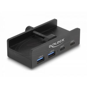 HUB USB Delock 4 порта 5 Gbps 2xUSB-A 2xUSB-C