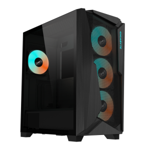 Кутия за настолен компютър Gigabyte C301 Black V2  Tempered Glass  Mid-Tower  RGB Fusion 