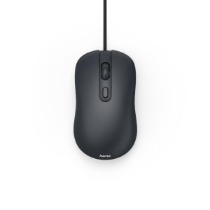 Жична оптична мишка HAMA CM-200 безшумна USB черна