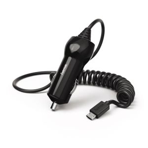 Зарядно за кола HAMA 183253 10-24V micro USB 1.2 A Черен