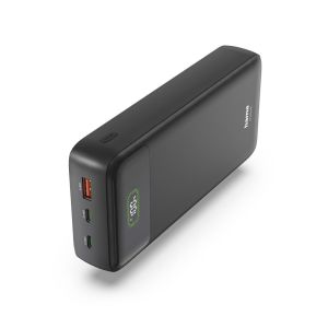 Външна батерия HAMA "PD27-W65", 27000 mAh, Изходи: 2xUSB-C, USB-A, Бързо зареждане